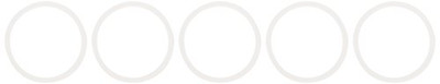 DeVilbiss DEVTGC-9-K5 TGC9K5 Tri Seal Lid Gasket, (Pack of 5)