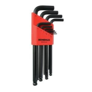 Bondhus BND10990 10 Piece Metric Ball End L-Wrenches Set Corp.