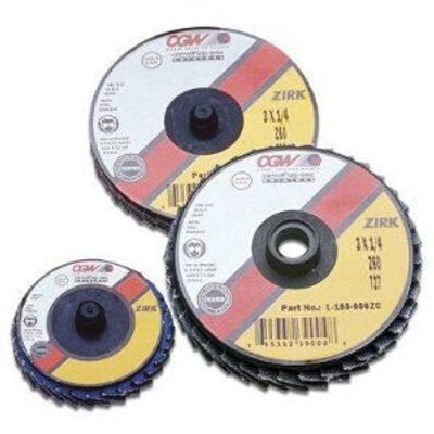 CGW Abrasive CGW30004 SEPTLS421 - s Flap Discs, Mini, Zirconia, Quick Change, Type R - CGW Abrasive CGW30004 SEPTLS421 - s Flap Discs, Mini, Zirconia, Quick Change, Type R -