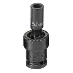 Grey Pneumatic GRE955UMS SOC 5.5 MM 1/4D IMP UNIV 6PT