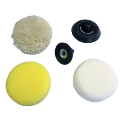 MILWAUKEE MLW49-36-2438 5 Piece M12 Spot Polisher Accessory Kit Electric Tools