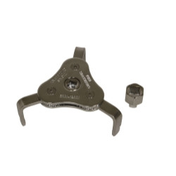 Lisle LIS63830 61-124mm 3 Jaw Wrench & Adapter
