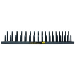 K Tool International KTI72478 1/2" Drive Metric Socket Holder, Gray