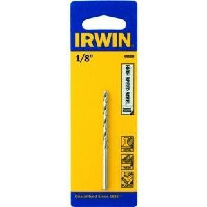 Vise Grip HAN60508 Irwin Tools 60508 1/8-Inch Bright 118-Degree Jobber Length, Pack of 5