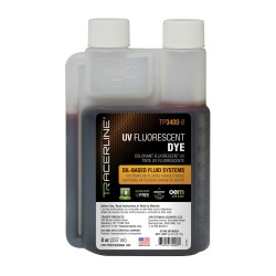 Tracer Products TRATP3400-8 8 oz (237 ml) bottle of fluid dye