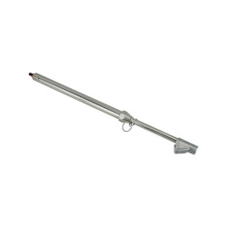 Milton Industries MILS-986C Re-Calibratable Tire Pressure Service Gauge, Dual Head Straight Foot Chuck, 10-160 PSI