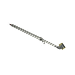 Milton Industries MILS-982C Re-Calibratable Tire Pressure Service Gauge, Large Bore Dual Chuck, 10-160 PSI