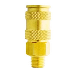 Milton Industries MIL767 Milton (S-) 3/8" MNPT Male V-Style High Flow Coupler