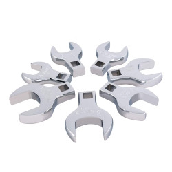 7 Piece 1/2 Dr. Jumbo SAE Crowfoot Wrench Set