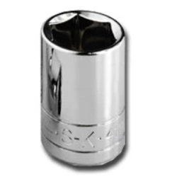 SK Hand Tool SKT41709 41709 6 Point Drive Deep Socket, 1/4-Inch, 13mm, Chrome