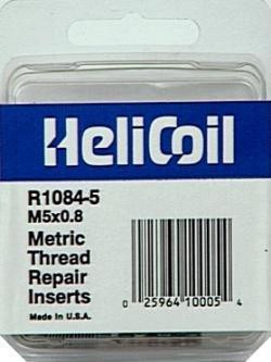 Helicoil HELR1084-5 Heli-Coil R10845 M5X0.8 Inserts/Pk 12