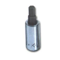 SK Hand Tool SKT41411 41411 3/8-Inch Drive Hex Bit Socket, 12mm, Chrome
