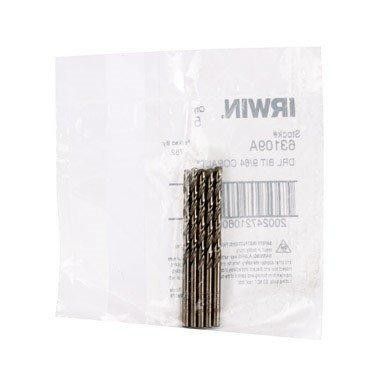 Vise Grip HAN63109 Irwin Tools 63109 9/64-Inch Cobalt 135-Degree Jobber Length, Pack of 12