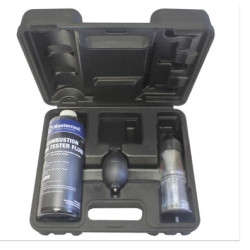 Combustion gas leak test kit