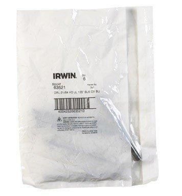 Vise Grip HAN63521 Irwin Tools 63521 21/64-Inch Black Oxide 135-Degree Jobber Length, Pack of 6