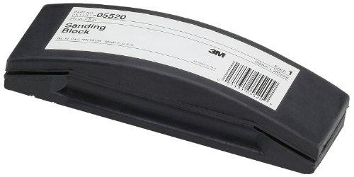 3M MMM5520 5520 Sanding Block Rubber Sanding Block 05520, 3 in. X 8 in.
