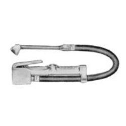 Milton Industries MILS506 Milton (S-506) Original Dual Head Chuck Tire Inflator Gauge - 15" Hose