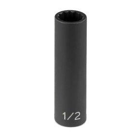 Grey Pneumatic GRE1114D Soc 7/16 3/8D Imp 12Pt Dp Blk