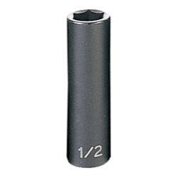 Grey Pneumatic GRE1016D (1016D) 3/8" Drive x 1/2" Deep Socket