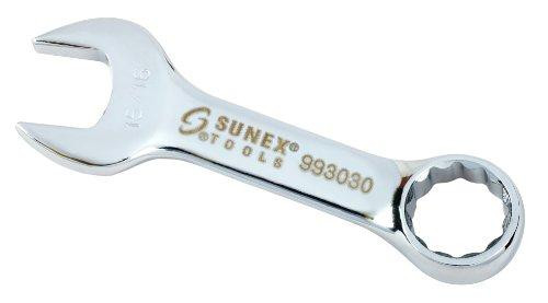 Sunex SUN993030 993030 15/16-Inch Stubby Combination Wrench