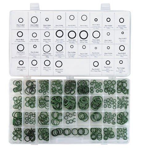 "FJC" FJC4275 DELUXE O-RING KIT 34 SIZES DOMESTIC 350 PCS
