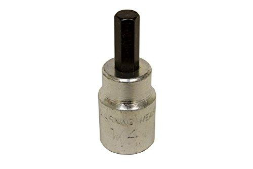 Lisle LIS13650 Bitsoc 1/4 3/8D Hex Blk [Set of 3]
