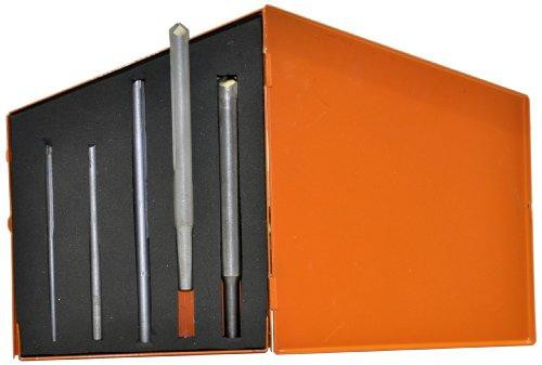 R W THOMPSON INC KNK5KK9 Jobber Length Carbide Tip Drill Bit Set - 5 Pieces