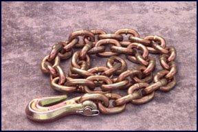 Mo-Clamp MOC6008 CHAIN 3/8 X 8' W/6210 GRAB HOOK