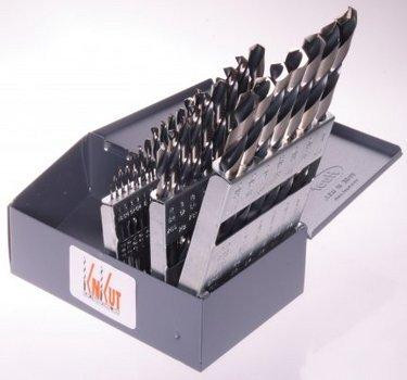 R W THOMPSON INC KNK29KK38DB KnKut Performance 29KK38DB 1/16" Through 1/2" by 64th Drill Bit Buddy with 3/8" Shank - 29 Piece