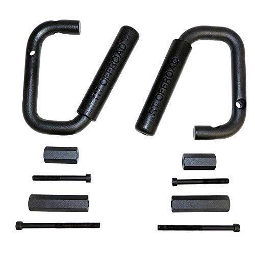 CROWN AUTO RT27049 GRAB HANDLE SET BLK STEEL HNDL SET