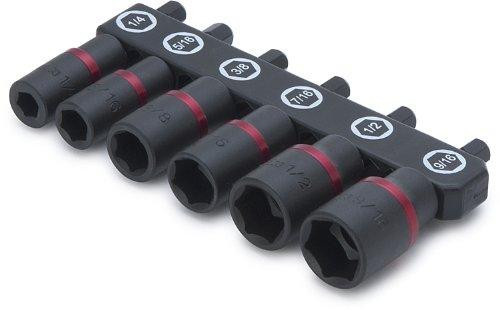 Titan TIT15222 15222 6 Pieces SAE Nut Driver Set, Pack Of 6