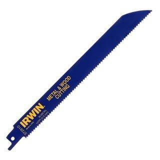 Vise Grip HAN372818P5 Irwin Tools 372818P5 Reciprocating Saw Blade 8-Inch 18TPI, 5 Pack