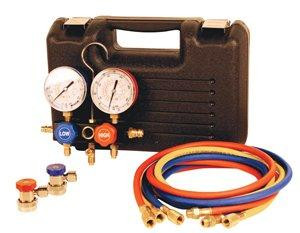 "FJC" FJC6799 FJC 6799 AC Manifold Gauge and Set