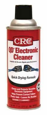 CRC Industries CRC05103 Crc Qd Electronic Cleaner 11 Oz. Removes Oil, Grease, Flux, Dirt