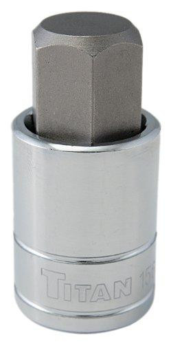 Titan TIT15619 15619 0.5 in. Drive Hex Bit Socket - 19 mm., Pack Of 6