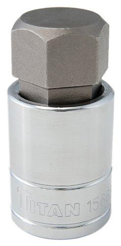 Titan TIT15668 15668 0.5 in. Drive Hex Bit Socket - 0.88 in., Pack Of 6