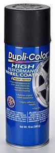 SHERWIN WILLIAMS DUPHWP104 Dupli-Color HWP104 Black High Performance Wheel Paint - 12 oz.