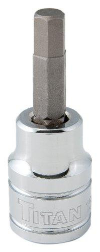 Titan TIT15606 Tools 15606 6 mm 3/8" Drive Hex Bit Socket