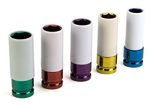 WILMAR WLMW32902 Performance Tool 5-piece 1/2 inch Impact Drive Thin Wall Impact Sockets