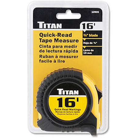 Titan TIT10905 11116 16' Tape Measure