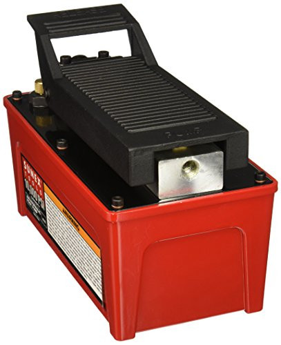 Sunex SUN4998 10,000 PSI Capacity Air Over Hydraulic Foot Pump