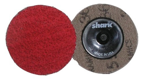 Shark Industries Ltd SRK12625 Shark 2-Inch Grit-60 Ceramic Grinding Discs, Red, 25-Pack
