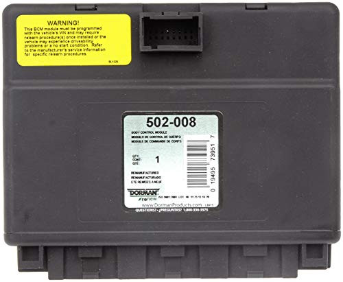 DORMAN 502008 BODY CONTROL MODULE