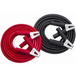 SOLAR SOL401252 Jump-N-Carry 1 Gauge, 25 ft Booster Cable 800A HD Clamps