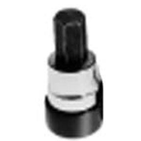 Lisle LIS33890 Bitsoc 6 mm 3/8D Imp Hex Blk [Set of 3]