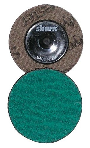 Shark Industries Ltd SRK12619 Shark 3-Inch Grit-80 Green Zirconia Mini Grinding Discs, 25-Pack