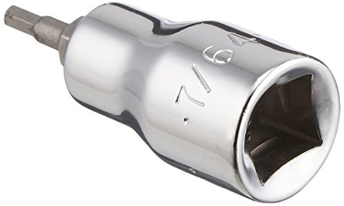 SK Hand Tool SKT44207 Hex Tamper Proof 3/8-Inch Drive Bit Socket, 7/64-Inch, Chrome