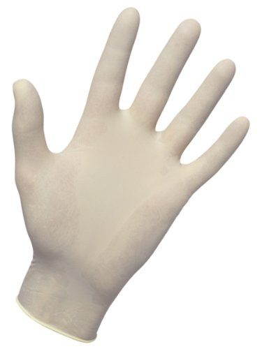 SAS Safety SAS650-1004 Dyna Grip Powder Free Exam Grade 8 Mil Latex Gloves, Extra Large, Box of 100 Gloves by Weight