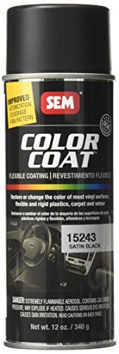 SEM Products SEM15243 SEM Products Satin Black Color Coat Aerosol