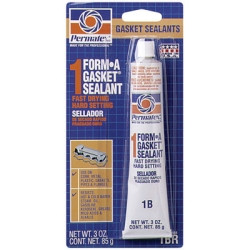 ITW PERMATEX INC PTX80008 Form A Gasket #1 Sealant, 3 Ounce Tube Carded, Case of 12 Tubes